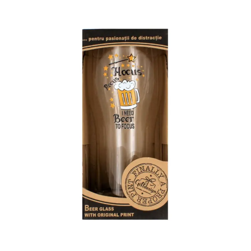 Hocus pocus, pahar bere cu mesaj, 400 ml